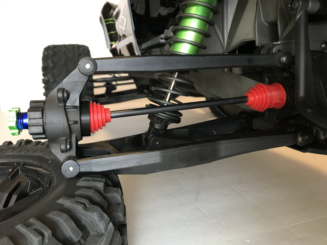 Traxxas X-Maxx Driveshaft Boots - Red