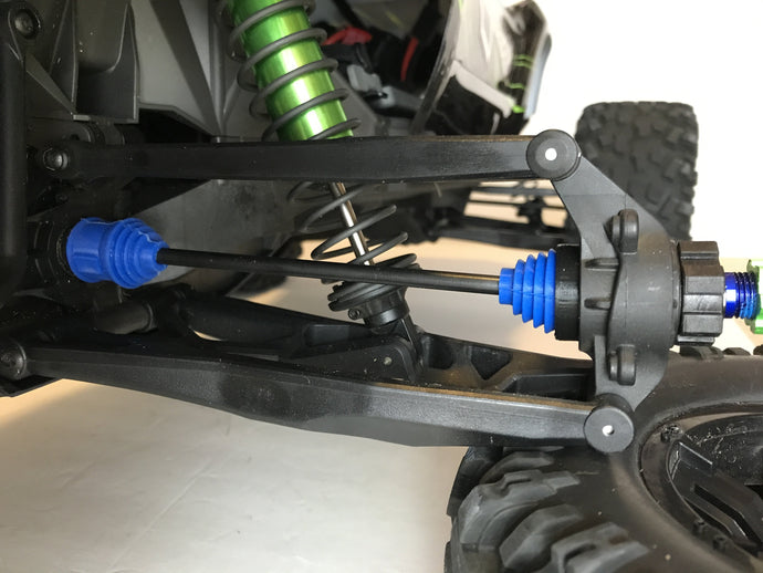 Traxxas X-Maxx Driveshaft Boots - Blue