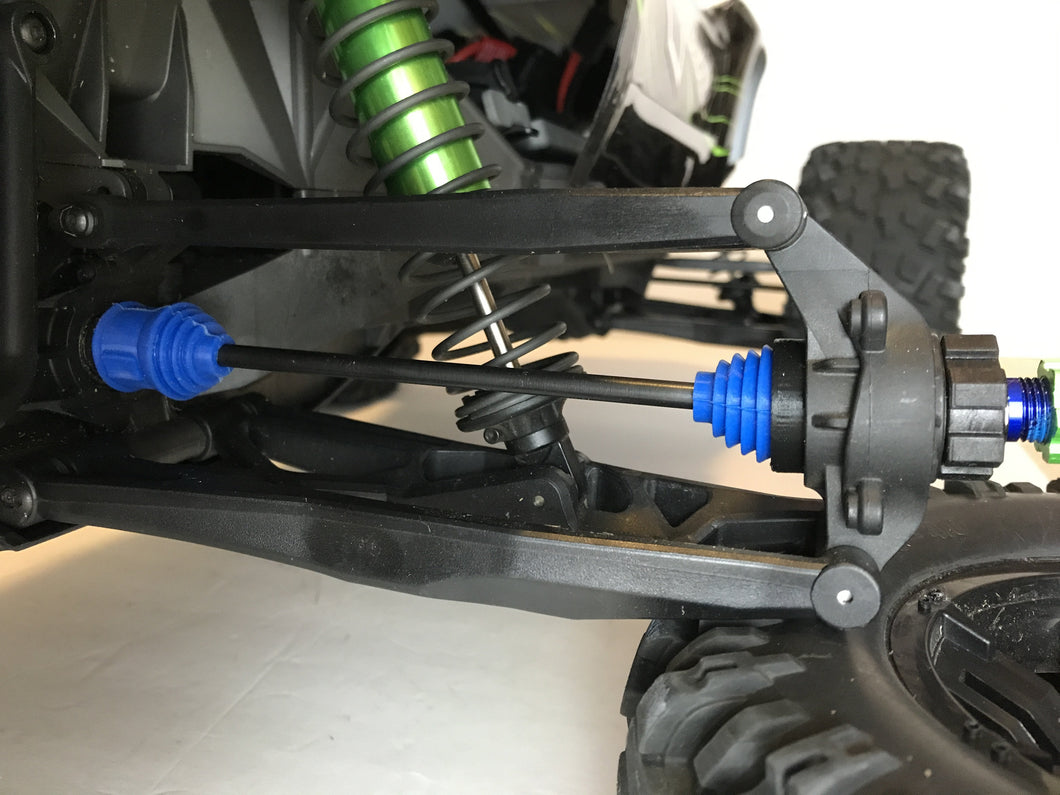 Traxxas X-Maxx Driveshaft Boots - Blue
