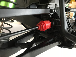 Traxxas X-Maxx Driveshaft Boots - Red