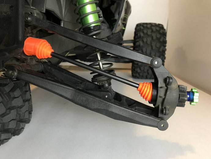 Traxxas X-Maxx Driveshaft Boots - Orange